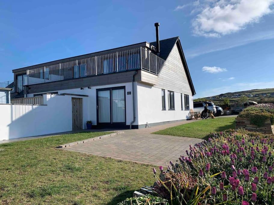 Ferienwohnung St Agnes Perfect Location, Hot Tub, Sea Views, Gym Exterior foto