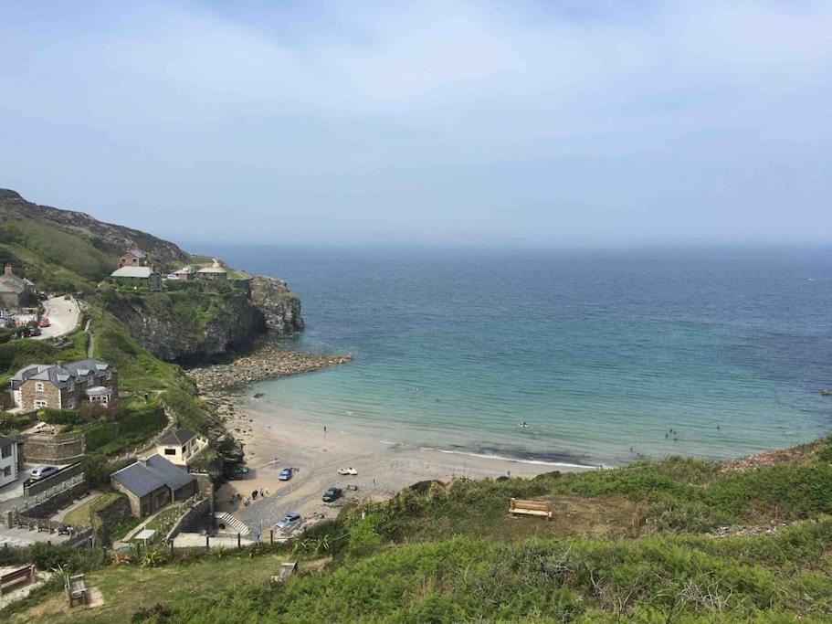 Ferienwohnung St Agnes Perfect Location, Hot Tub, Sea Views, Gym Exterior foto