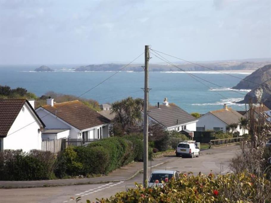 Ferienwohnung St Agnes Perfect Location, Hot Tub, Sea Views, Gym Exterior foto